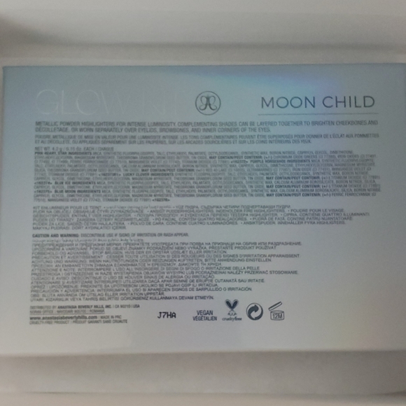 Anastasia moon glow eyeshadow palette. - Picture 3 of 3